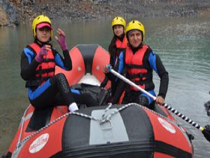Zap’ta rafting şampiyonasına hazırlanıyorlar!