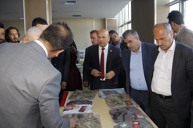 Hakkari'de 205 şehidin emanetleri sergilendi 11