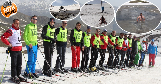 Hakkari'de 4 mevsim bir arada! kayak, buzlu suda yüzmek, ve bisiklet tur 1