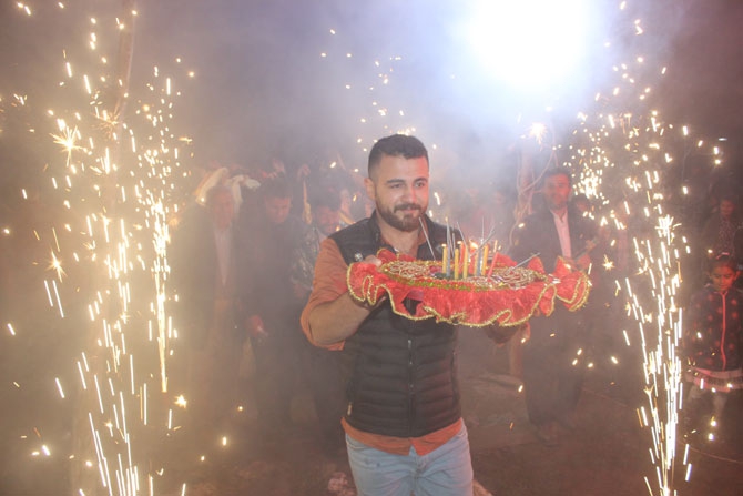 Ölmez ailesinin mutlu günü! 17