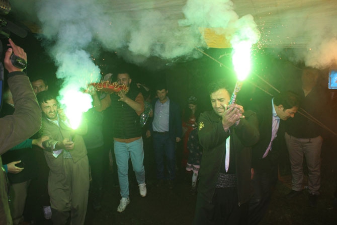 Ölmez ailesinin mutlu günü! 2