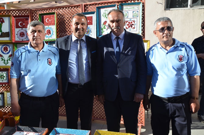 Hakkari'deki tutuklu ve hükümlüler sergi açtı 12