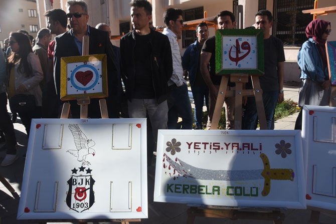 Hakkari'deki tutuklu ve hükümlüler sergi açtı 2