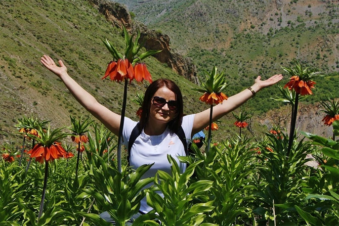 Hakkari'de doğaseverlerin 'Ters Lale' buluşması 1