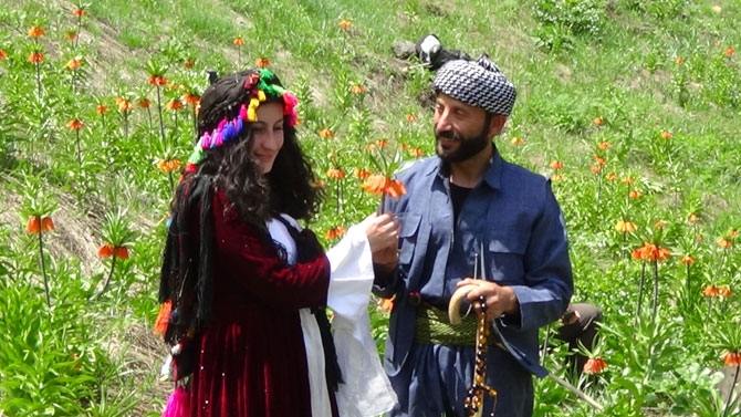 Hakkari'de doğaseverlerin 'Ters Lale' buluşması 16