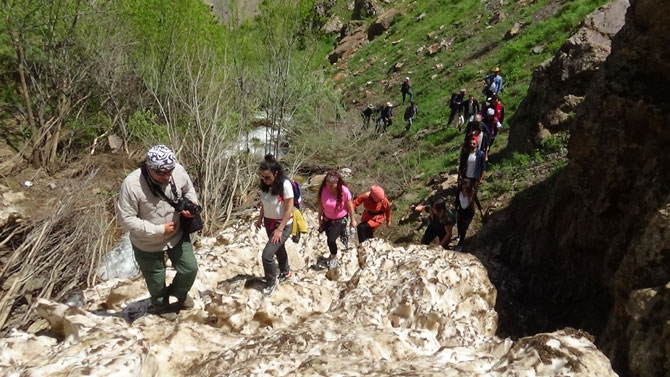 Hakkari'de doğaseverlerin 'Ters Lale' buluşması 7
