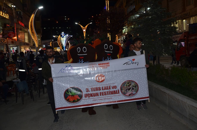 Hakkari'de "Ters Lale ve Uçkun Festivali" 3