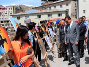 Güzel Sanatlar Lisesi öğrencilerinin sergisi açıldı