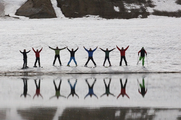 Hakkari'de kayak sezonu kapandı 1