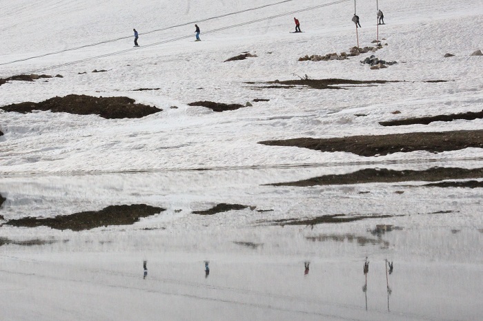 Hakkari'de kayak sezonu kapandı 10