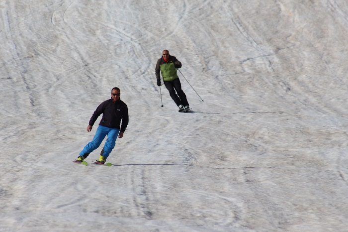 Hakkari'de kayak sezonu kapandı 11