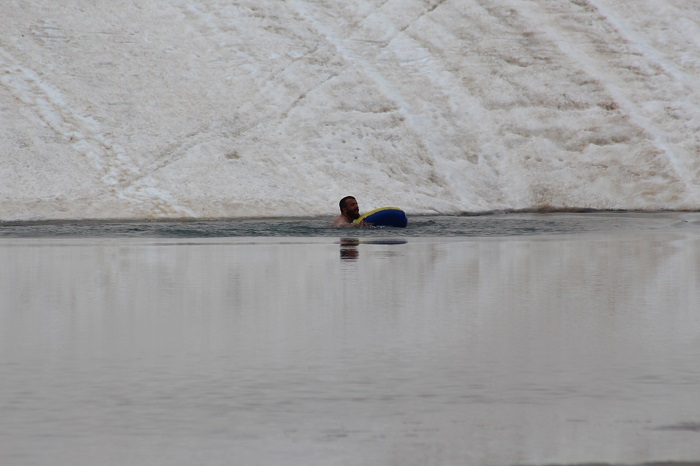 Hakkari'de kayak sezonu kapandı 14