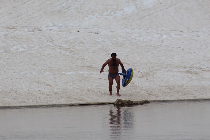 Hakkari'de kayak sezonu kapandı 15