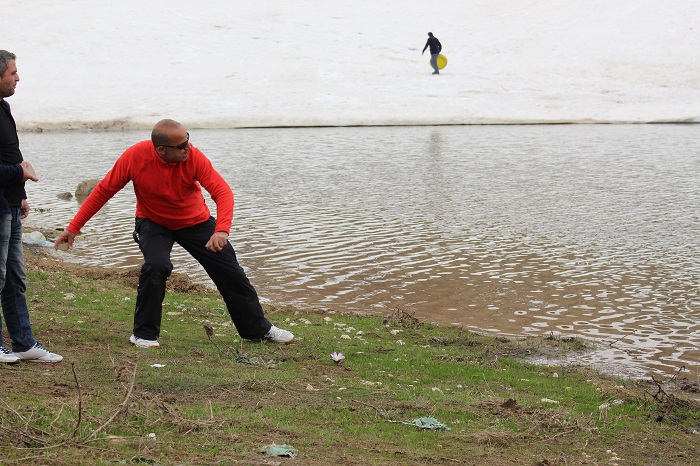 Hakkari'de kayak sezonu kapandı 16