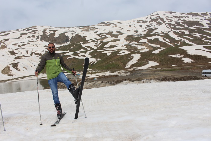Hakkari'de kayak sezonu kapandı 17