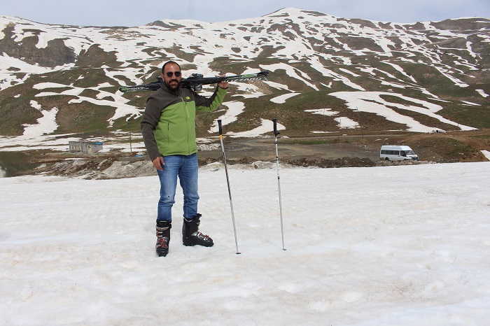 Hakkari'de kayak sezonu kapandı 18