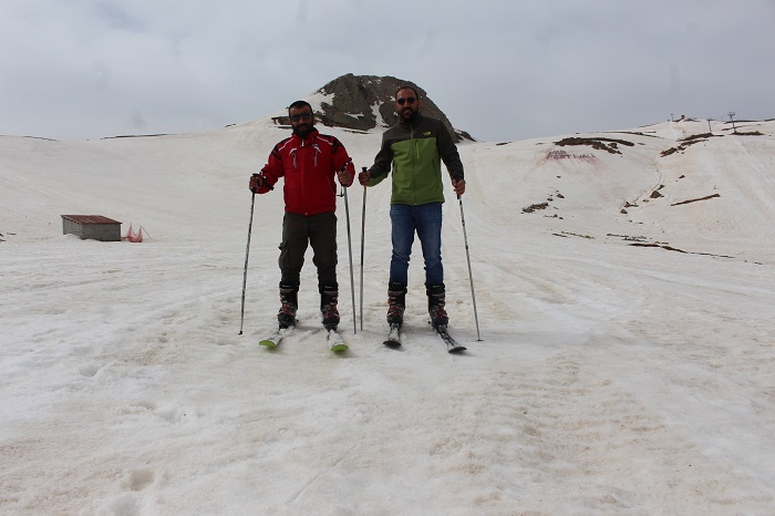 Hakkari'de kayak sezonu kapandı 9