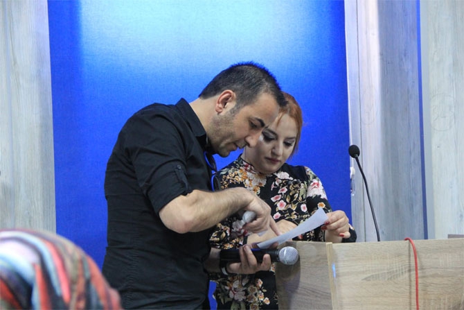 Hakkari'de  liseler arası bilgi yarışması 7