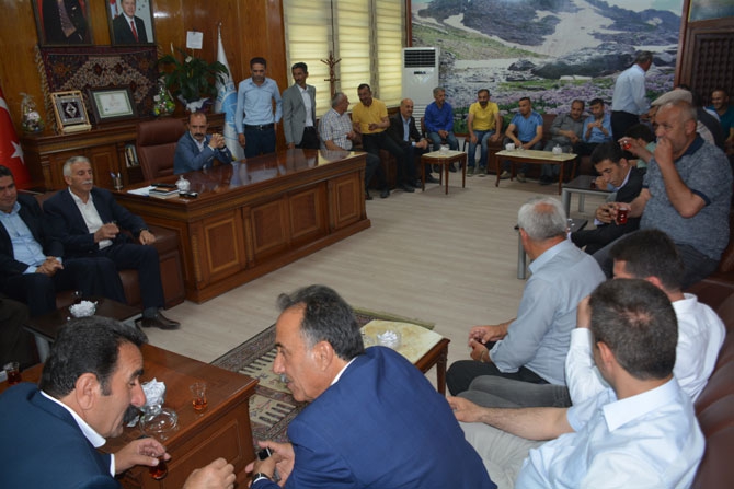 Hakkari Belediyesi'nde bayramlaşma! 10