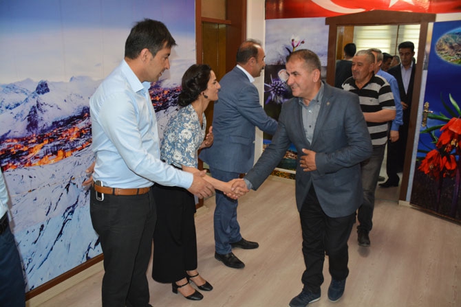 Hakkari Belediyesi'nde bayramlaşma! 11