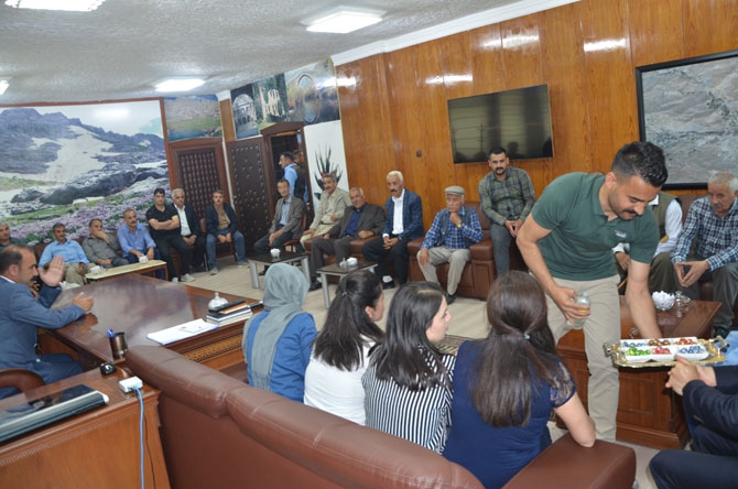 Hakkari Belediyesi'nde bayramlaşma! 14