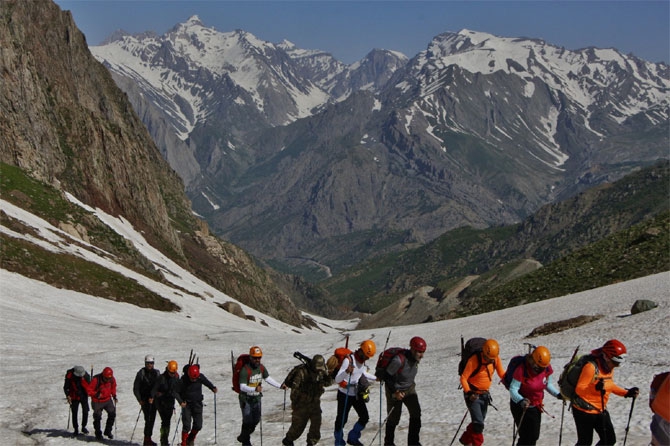 Bayramda, Cilo-Sat Dağları'na tırmandılar 1