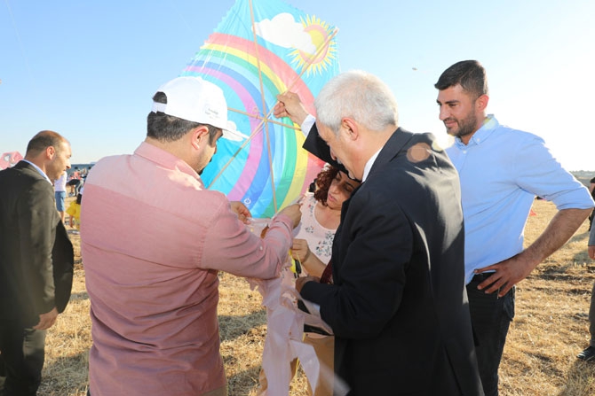 Diyarbakır'da uçurtma şenliği düzenlendi 15