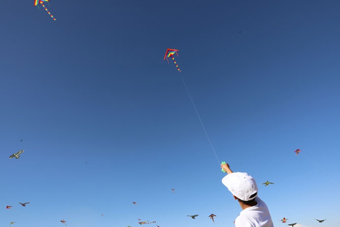 Diyarbakır'da uçurtma şenliği düzenlendi 2