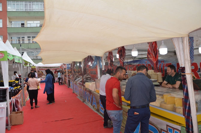 Hakkari’de yöresel ürünler fuarı açıldı! 12