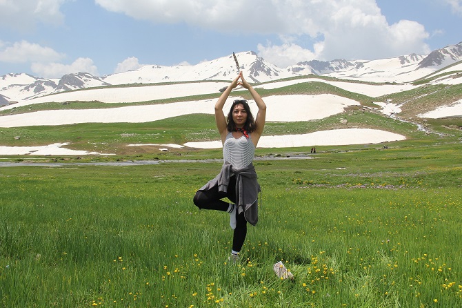 Yaz ayında Hakkari'de kaymanın keyfinin yaşadılar 12