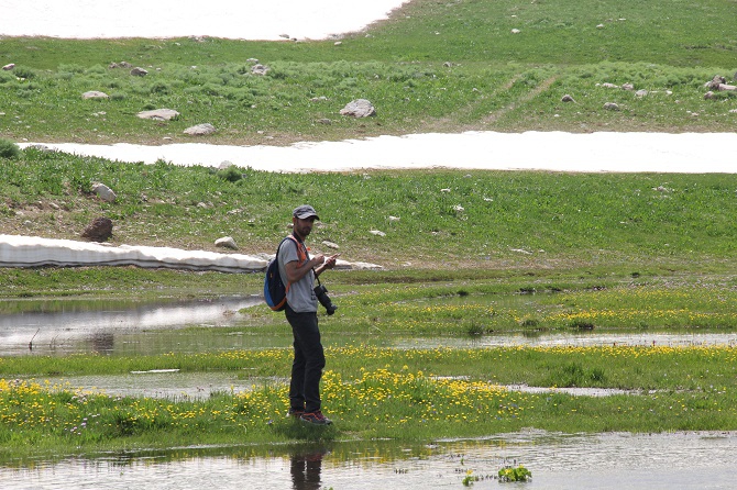 Yaz ayında Hakkari'de kaymanın keyfinin yaşadılar 23
