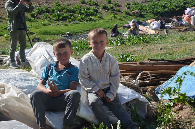 Hakkari'de zorlu yayla yolculuğu 22