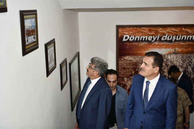 Van Valisi Bilmez'den Vali Akbıyık'a ziyaret! 12