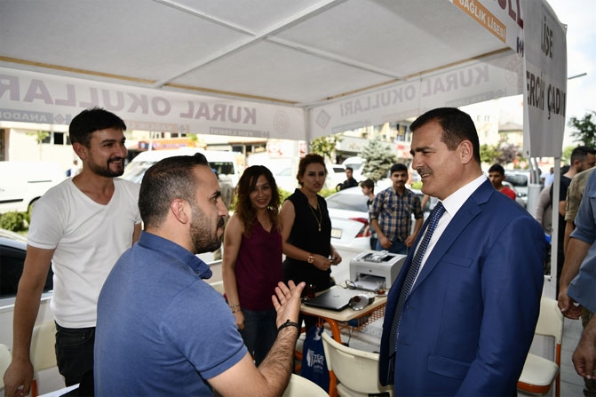 Van Valisi Bilmez'den Vali Akbıyık'a ziyaret! 21