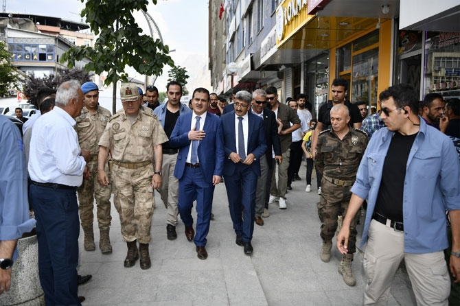 Van Valisi Bilmez'den Vali Akbıyık'a ziyaret! 22