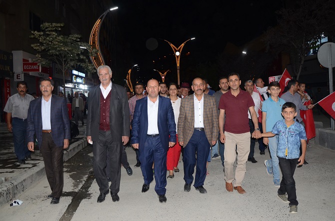 Hakkari'de 15 Temmuz programı düzenlendi 12
