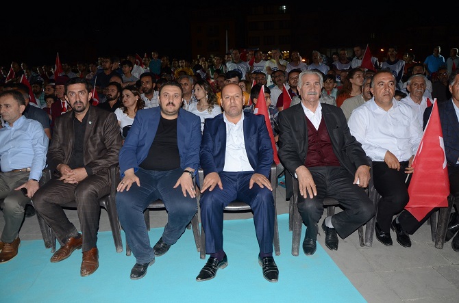 Hakkari'de 15 Temmuz programı düzenlendi 16