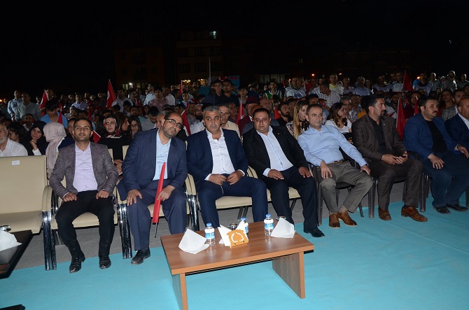 Hakkari'de 15 Temmuz programı düzenlendi 17