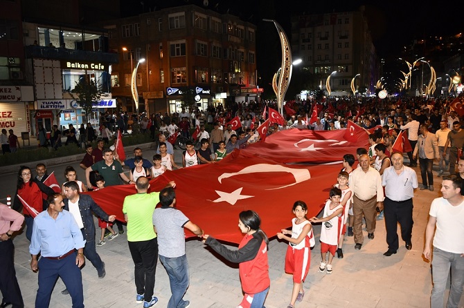 Hakkari'de 15 Temmuz programı düzenlendi 8