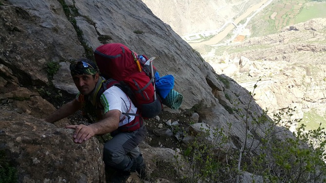 Hakkari Sümbül dağına böyle çıktılar 11