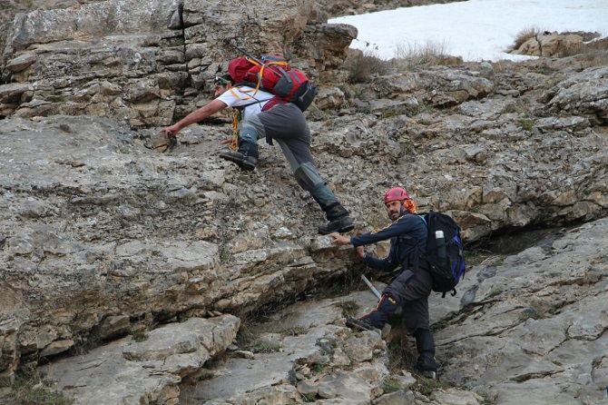 Hakkari Sümbül dağına böyle çıktılar 6