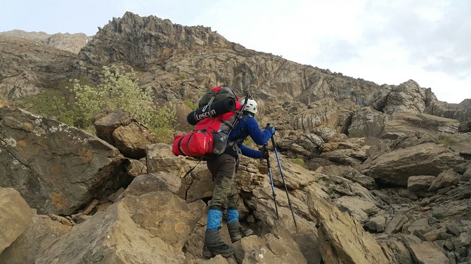 Hakkari Sümbül dağına böyle çıktılar 8