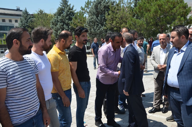 Vali Epcim davul zurnalarla uğurlandı 1