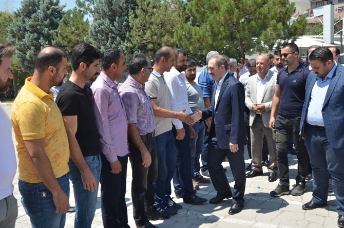 Vali Epcim davul zurnalarla uğurlandı 11