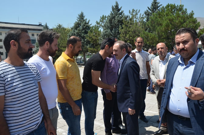 Vali Epcim davul zurnalarla uğurlandı 13