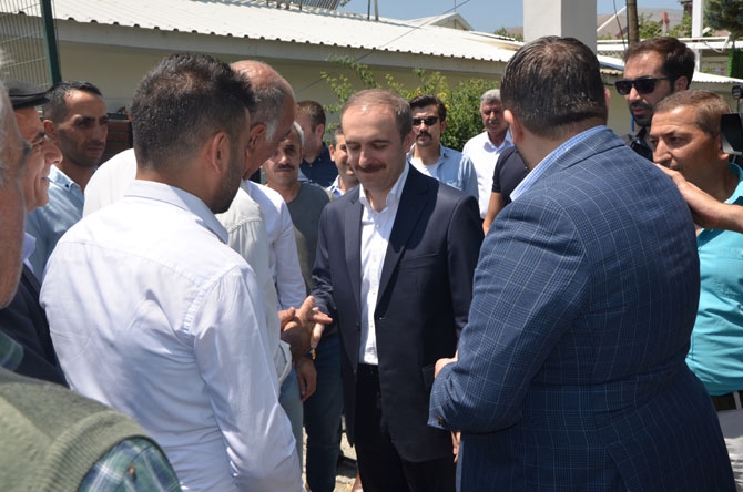 Vali Epcim davul zurnalarla uğurlandı 2