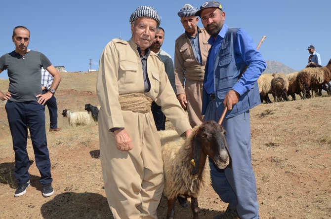 Hakkari’de bayram pazarı kuruldu! 20