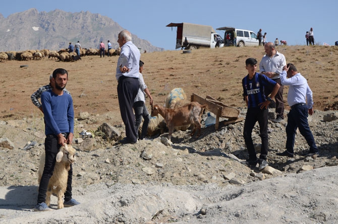 Hakkari’de bayram pazarı kuruldu! 30
