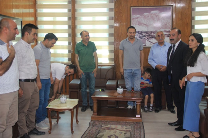 Hakkari belediyesinde bayramlaşma 4