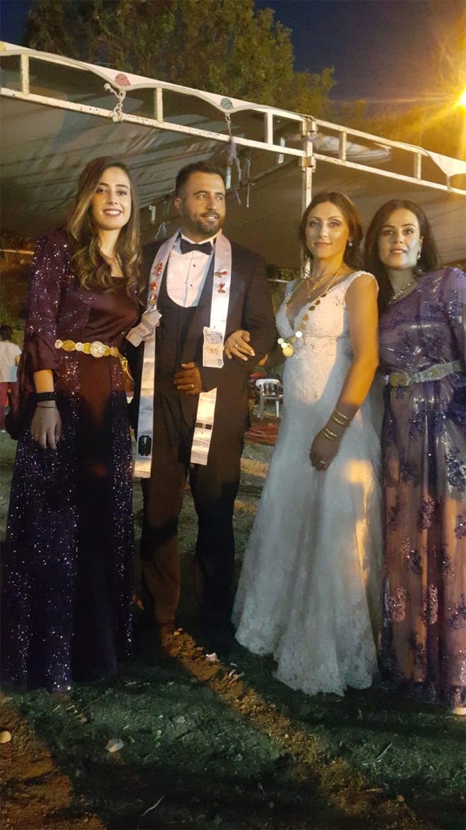 ABD'den Çukurca'ya gelin geldi 40